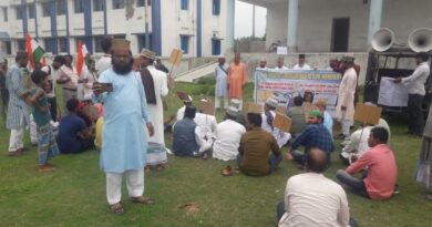 نپور شرما کے خلاف سرسی ہائی مدرسہ، چکلیہ میں احتجاجی مظاہرہ