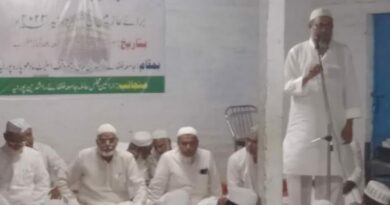 جامعہ خلفا راشدین میں شہر پورنیہ کے عازمین حج کے دعائیہ تقریب کا انعقاد